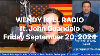 WENDY BELL RADIO ft. John Guandolo - Exploding Hezbollah Pagers