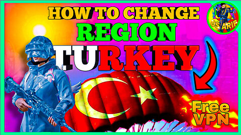 🇹🇷 TURKEY | How To Change Region To Turkey FREE VPN Best Region For PUBG Events&Popularity #dsarif