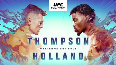 UFC Fight Night Thompson Vs Holland Full Card Prediction