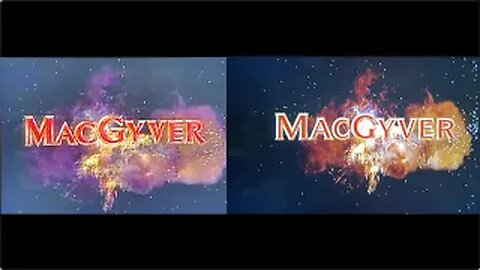 MacGyver Season 7 Theme SD VS HD