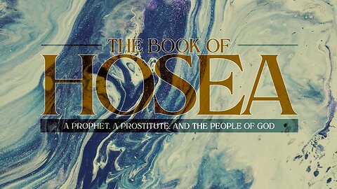 The Book of Hosea: A Prophet, a Priest, and the People of God | Chris Swain