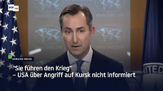 "Sie führen den Krieg" – USA über Angriff auf Kursk nicht informiert