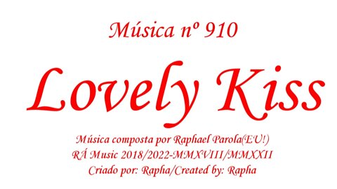 Música nº 910-Lovely Kiss