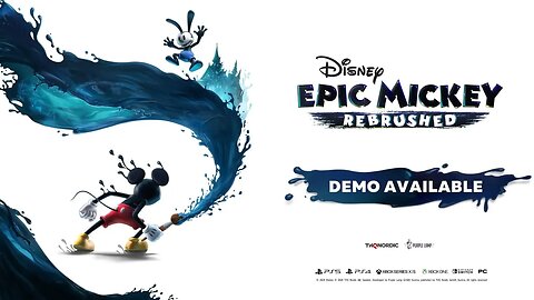 Disney Epic Mickey Rebrushed - Official Demo Trailer