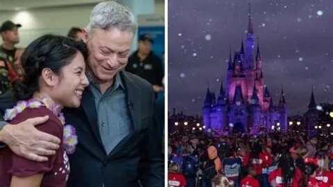 Gary Sinise brings back Snowball Express, over 1,000 kids head to Disney