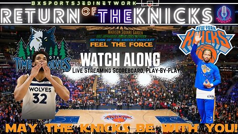 🏀 KNICKS VS TIMBERWOLVES NUGGETS WATCH-ALONG KNICK Follow Party Live Streaming Scoreboard