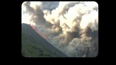 Italy's Stromboli Volcano Erupts