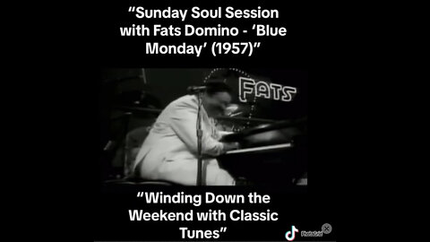 FATS DOMINIO “BLUE MONDAY” (1957)