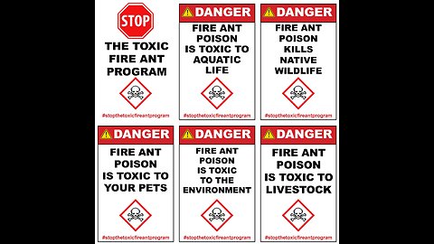 Stop The Toxic Fire Ant Program.