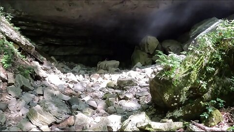 Incredible Cave With 50FT Waterfalls, Flowing Formations, And Deep Pits