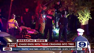 CPD: 3 teens hurt after crash in Mount Lookout