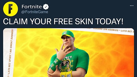 Fortnite Sent EVERYONE A FREE SKIN!