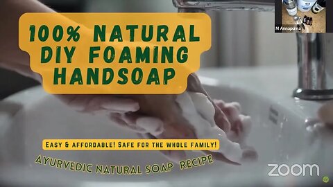 10 Minute 100% Natural Foaming Handsoap Recipe #natural #biohacking #tips #detox #healthyhabits