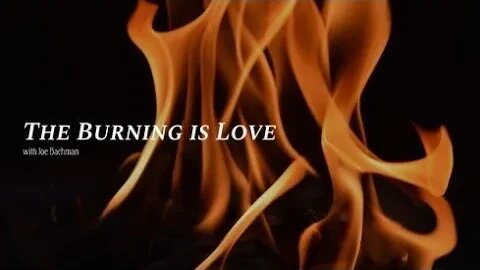 The Burning is Love - Decorative Cutting Board