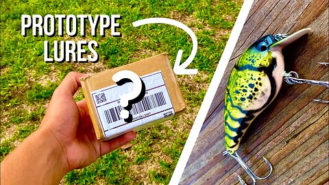 Hand Painted BASS LURES! 🔥 (Mystery Unboxing)