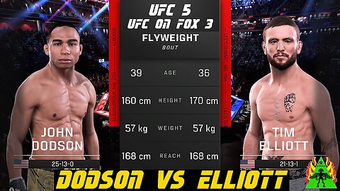 UFC 5 - DODSON VS ELLIOTT