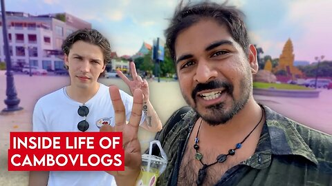 He Speaks Fluent Khmer? 🇰🇭 - Inside life of CamboVlogs