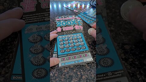 $20 Scratch Off Lottery Ticket Winner from Kentucky Lottery 200X