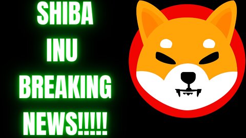 BREAKING SHIBA INU NEWS | Here Comes Altcoin Season?