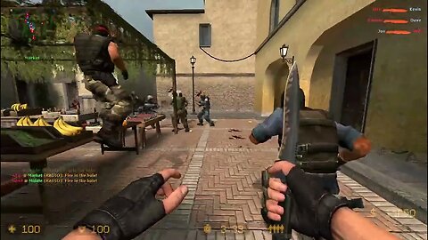 Counter Strike Source Italy Bots #22 Only Knives