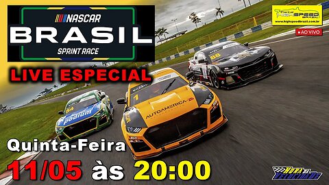 NASCAR BRASIL SPRINT RACE | LIVE ESPECIAL | AO VIVO