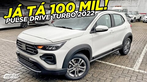 NOVO FIAT PULSE DRIVE 1.0 TURBO 2022 É SUV DE VERDADE? COMPRE LOGO POIS VAI AUMENTAR MAIS!