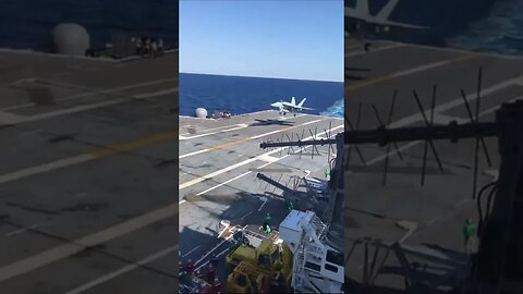 Fastest #F35 Fighter Jet Landing On Aircraft Carrier #Aviation #AeroArduino