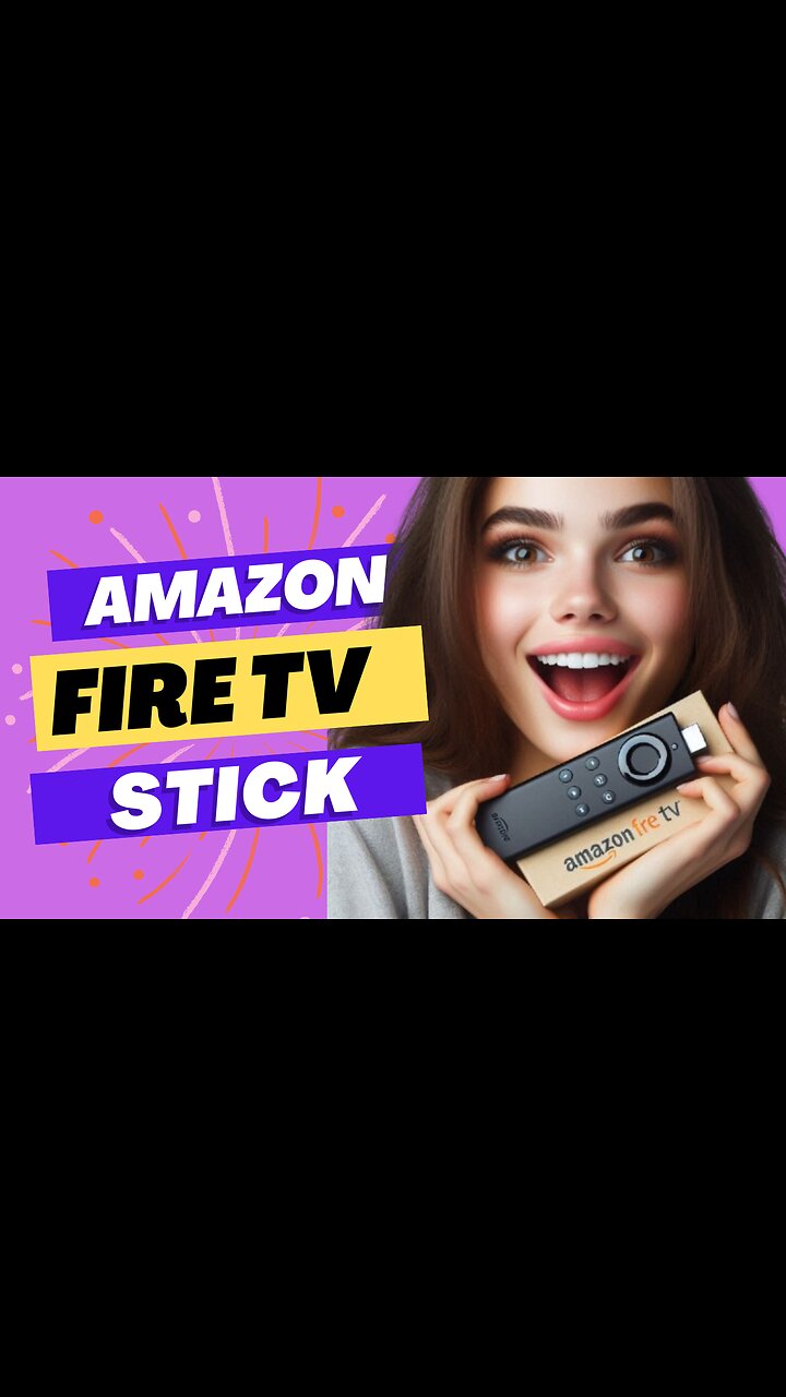 Amazon Fire TV Stick, HD, sharp picture quality, fast streaming, free