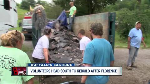 Western New York volunteers taking trailers of hope to North Carolina