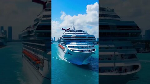 Carnival Conquest Loves Miami! #cruiseship #carnivalcruise