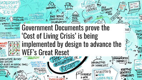 COST OF LIVING CRISIS IS BEING IMPLEMENTED BY DESIGN TO ADVANCE THE GREAT RESET | 11.08.2022