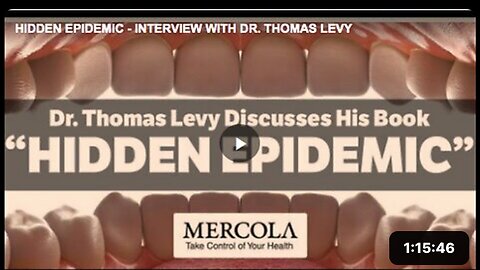 Dr. Thomas Levy discuss his book “Hidden Epidemic”