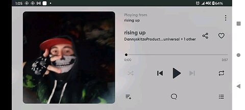 song rising up Dannyskitzo Featuring jetski and suno bing copilot ai