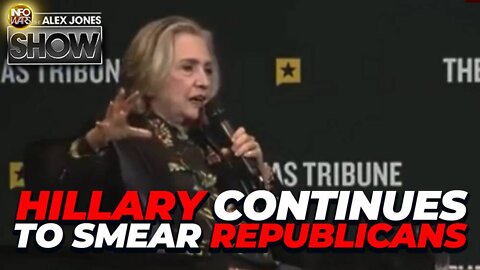 Hillary Clinton Smears "Maga Republicans" As Nazis, And Mainstream Media Continues The Narrative