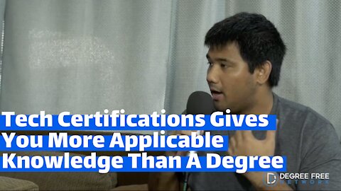 Tech Certifications Are Taking Over College Degrees