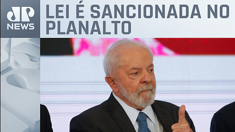 Lula sanciona novo arcabouço com dois vetos a trechos sobre responsabilidade fiscal