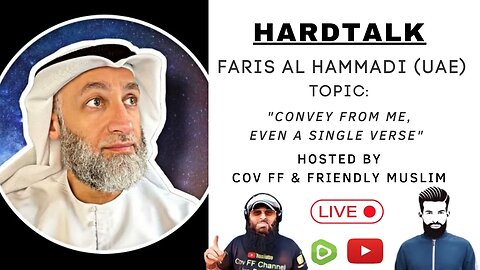 HardTalk with Faris Al Hammadi (Convey from me even a single verse).