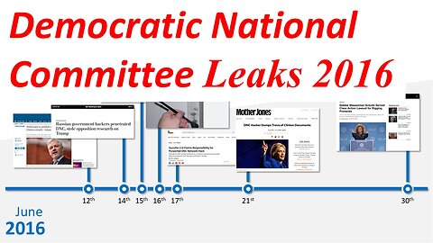 002 Democratic National Committee Leaks 2016