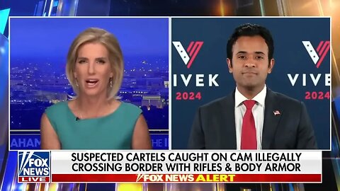 Vivek Ramaswamy on Fox News' Ingraham Angle with Laura Ingraham 8.8.23