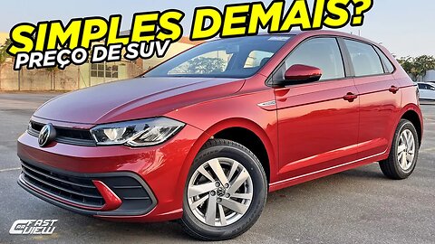 NOVO VOLKSWAGEN POLO COMFORTLINE 2024 CUSTA QUASE 1 FASTBACK É O MELHOR E + VENDIDO HATCH DO BRASIL