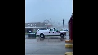 The Moment Hurricane Ida Rips Roof Off Louisiana Hospital