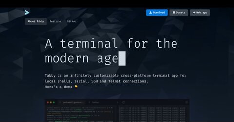 Terminal application for local shells