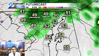 Rain Exits, Cold Weekend Ahead