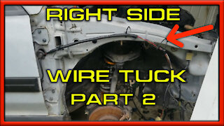 88 EF Civic Wagon Wire Tuck: Passenger Side Part 2