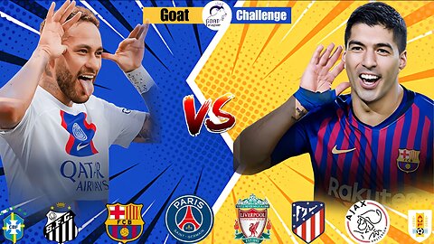 Neymar 🆚 Luis Suárez | GOAT CHALLENGE 🔥| Who's Better