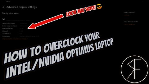 How To Overclock Your Intel/NVIDIA Optimus Laptop - Random Fandom