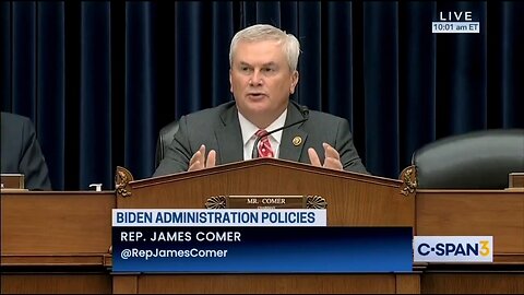 Rep James Comer: Everything Biden, Harris Touches Fails!