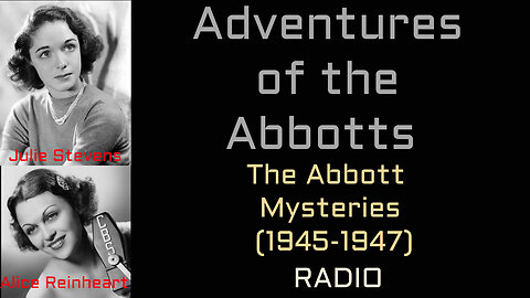 Abbott Mysteries 55-03-27 The Clue of The Ivory Thread