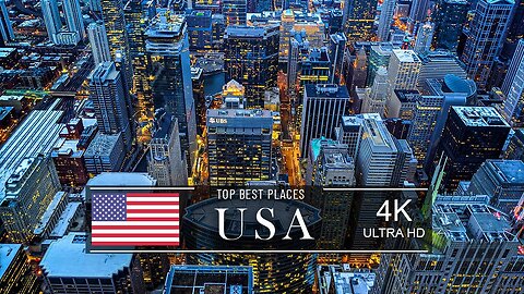 UltraHD Unite4Kd States America city Tour in HD 60FPS Video