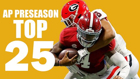 College Football Rankings are HERE!